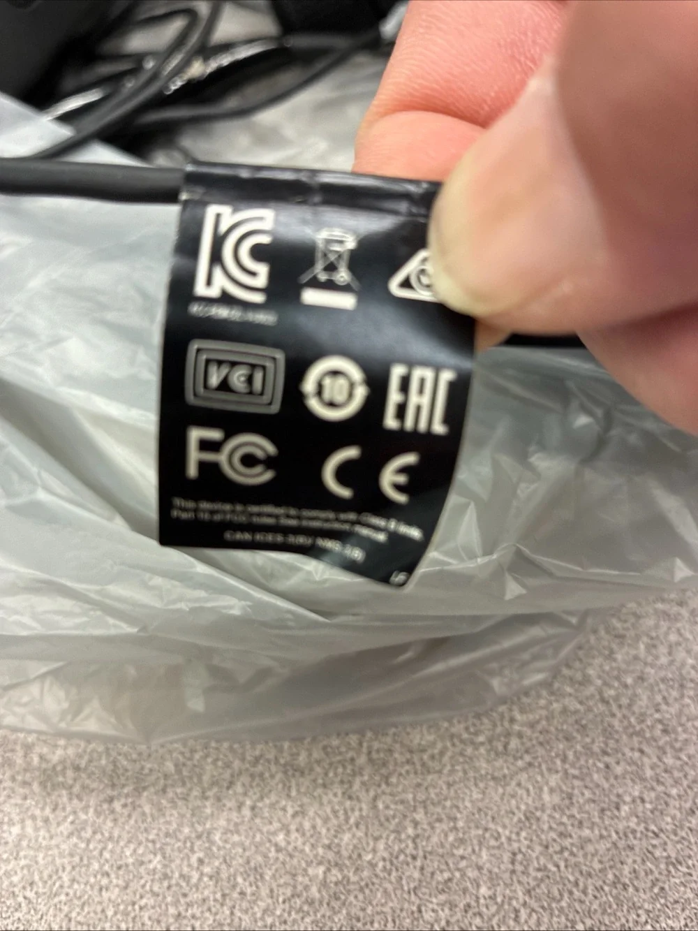 adidas Black HD 1080p Webcam with Central Lens